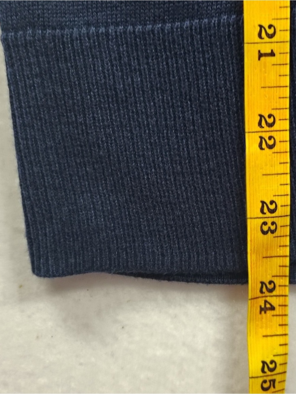 Amazon Essentials Navy V-Neck Button Front Cardigan - Picture 3 of 6